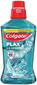 Colgate Plax Ice Infinity - Enxaguante Bucal, 500Ml