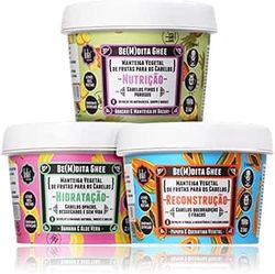 Kit Lola Cosmetics Cronograma Capilar Be(m) dita Ghee (3 Produtos)