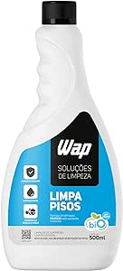 Limpador de Porcelanatos Pisos e Superfícies WAP LIMPA PISOS 500ML, Branco e azul