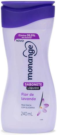 Monange Sabonete Líquido Flor De Lavanda 240Ml