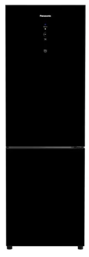 Geladeira/refrigerador Panasonic Frost Free I - Inverse Black Glass 397l Nr-bb41gv1b