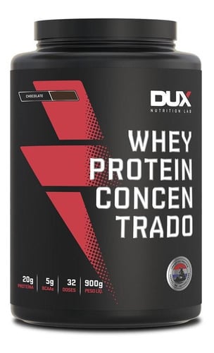 Whey Protein Concentrado - Pote 900g Dux Nutrition
