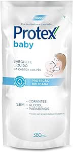Sabonete Líquido Bebê Protex Baby Delicate Care 380ml