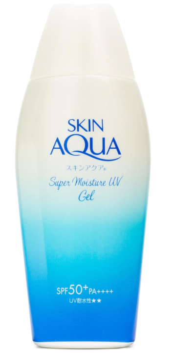 SKIN AQUA® Protetor Solar Facial UV SUPER MOISTURE GEL - FPS50 proteção UVA e UVB 110g